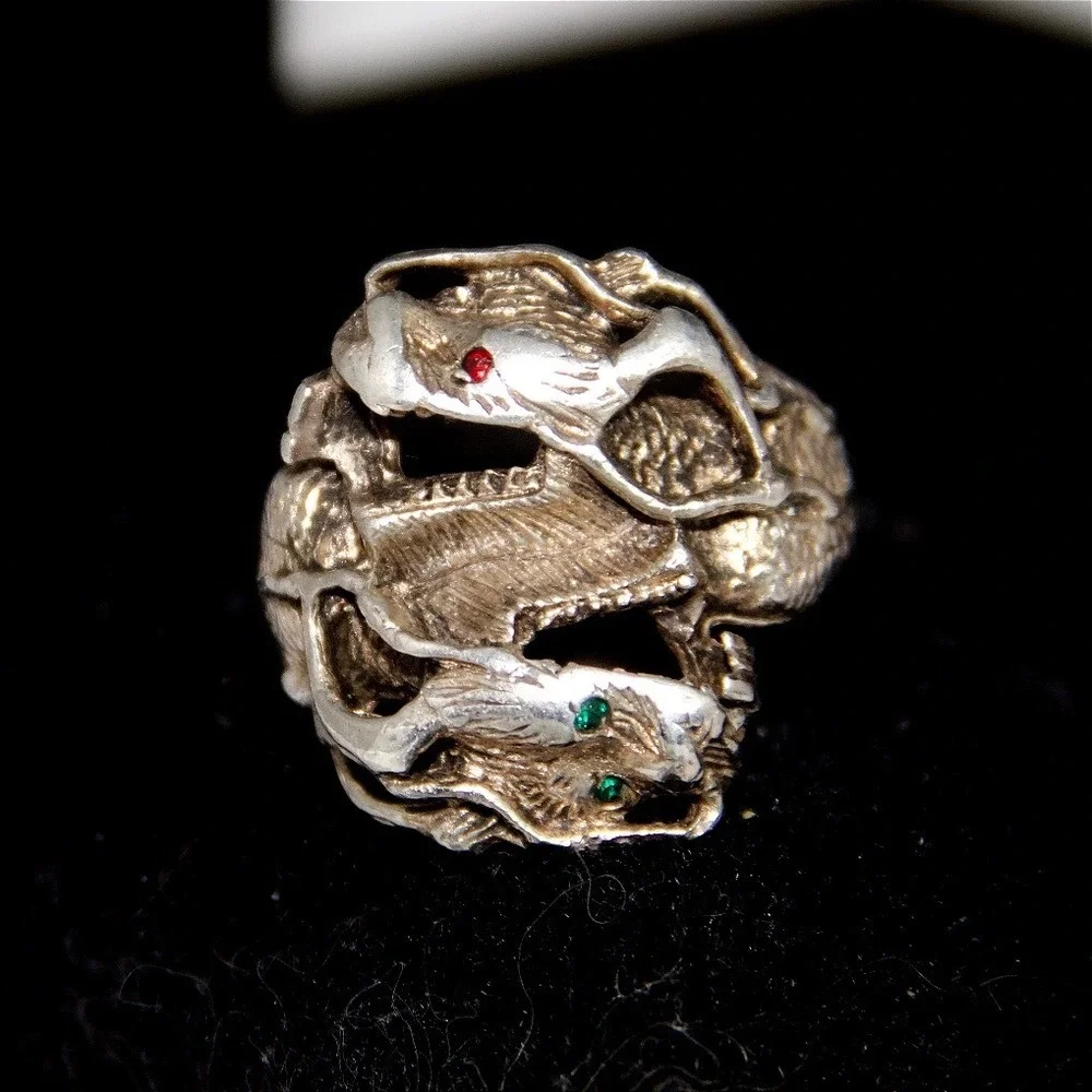 Sterling vtg heavy